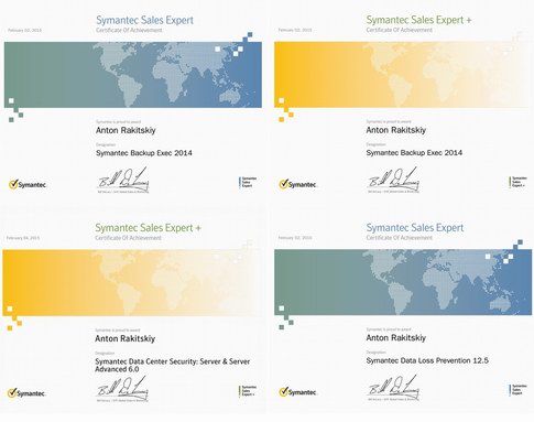 Submission of competency for employees of IT-TEAM SERVICE Uzbekistan for Symantec information security products
